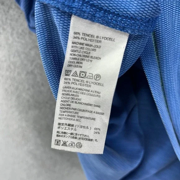 Tommy Bahama T-Shirt Mens 2XL Blue Coastal Minimalist - Picture 4 of 6